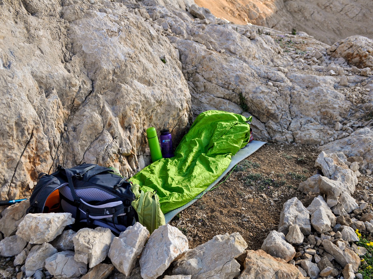 Boruklu Boğazı'nda Bivak