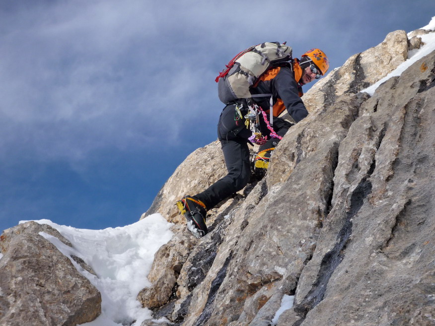 Efecan tırmanırken