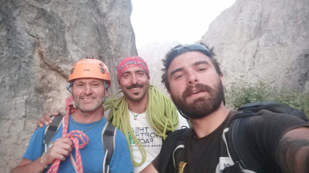 Ekip rota sonunda Cımbar Vadisi'nde.