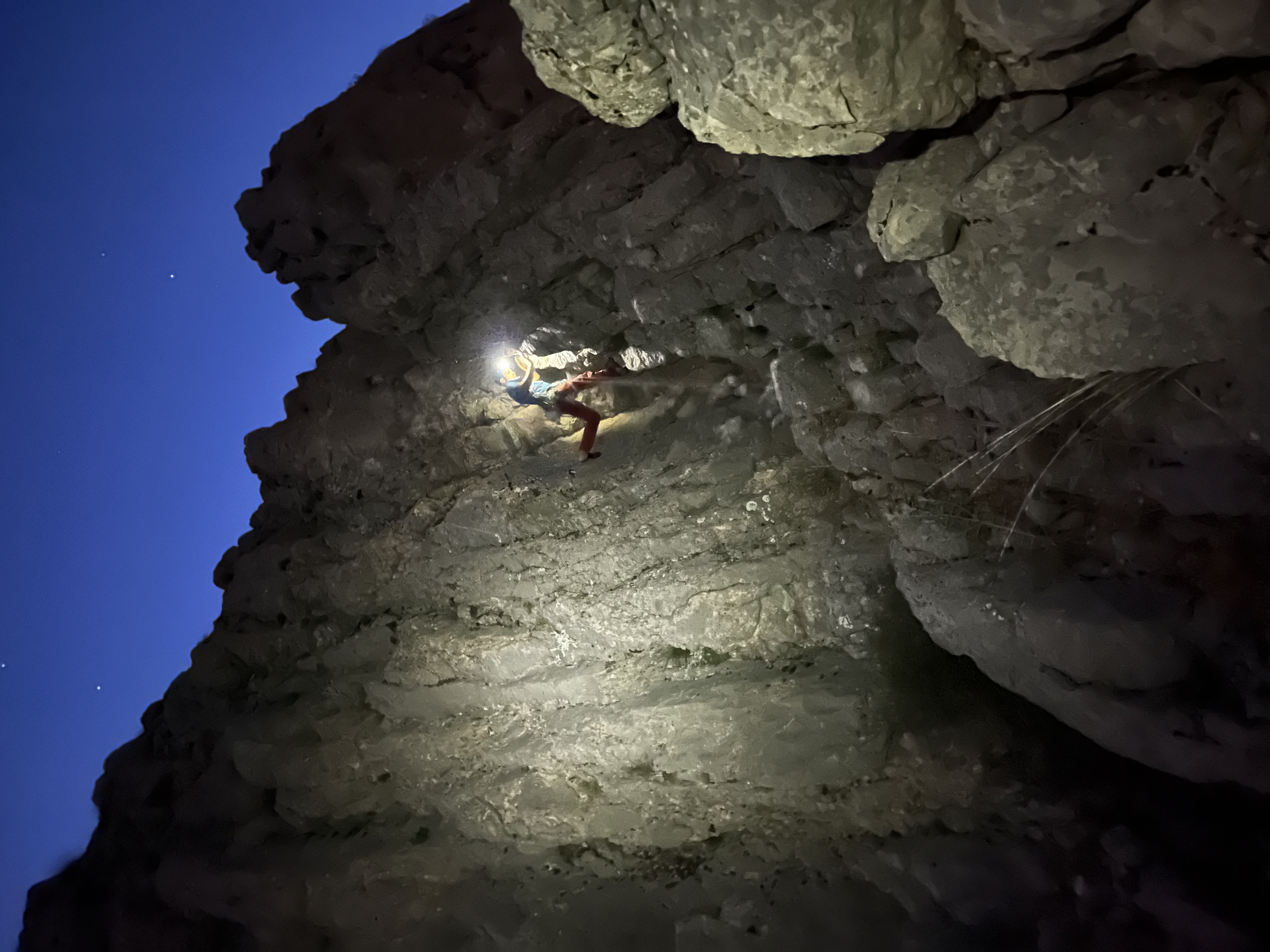 Benna rotanın son ip boyundaki baca etabında