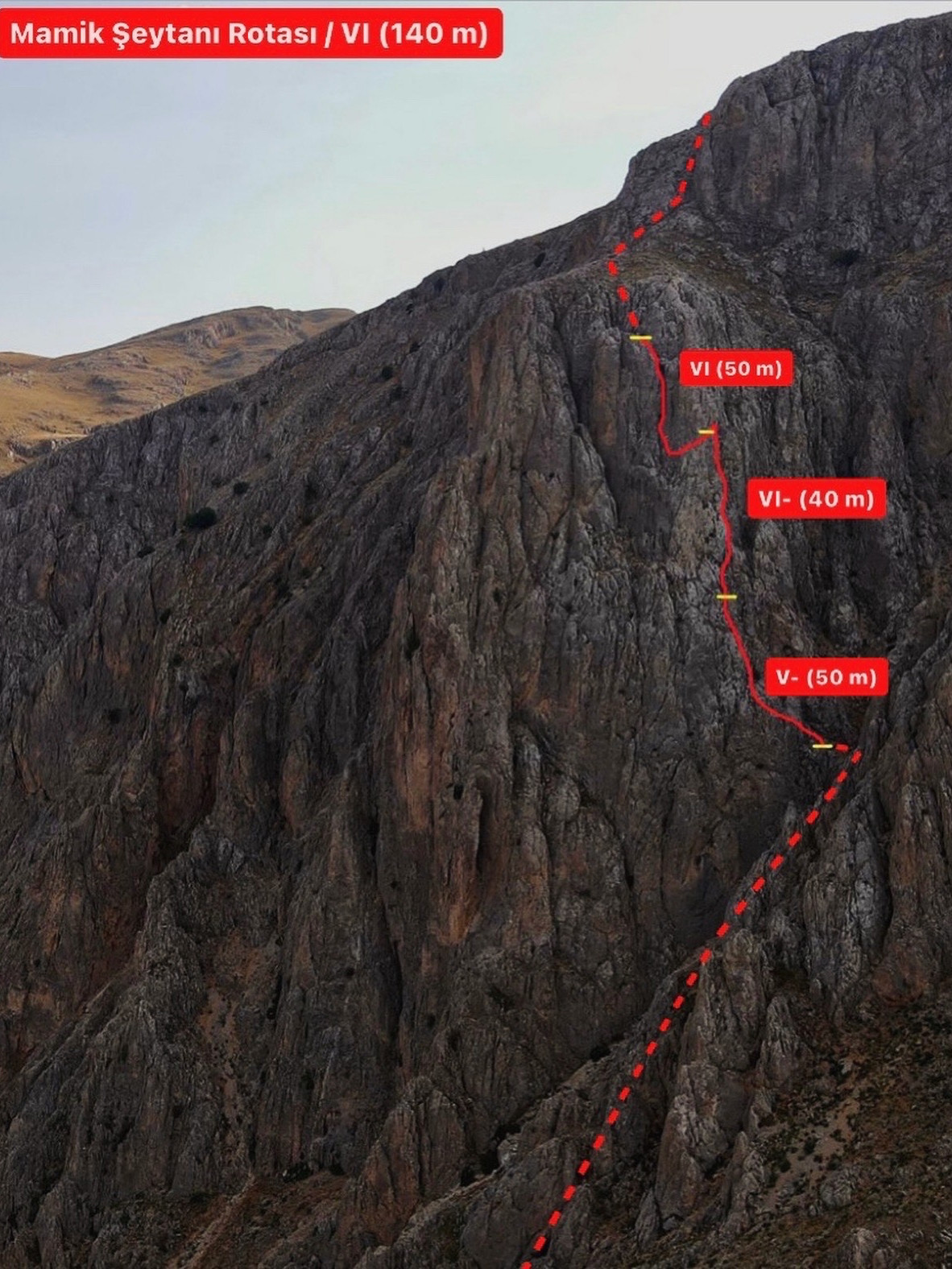 Mamik Şeytanı Rotası Topo