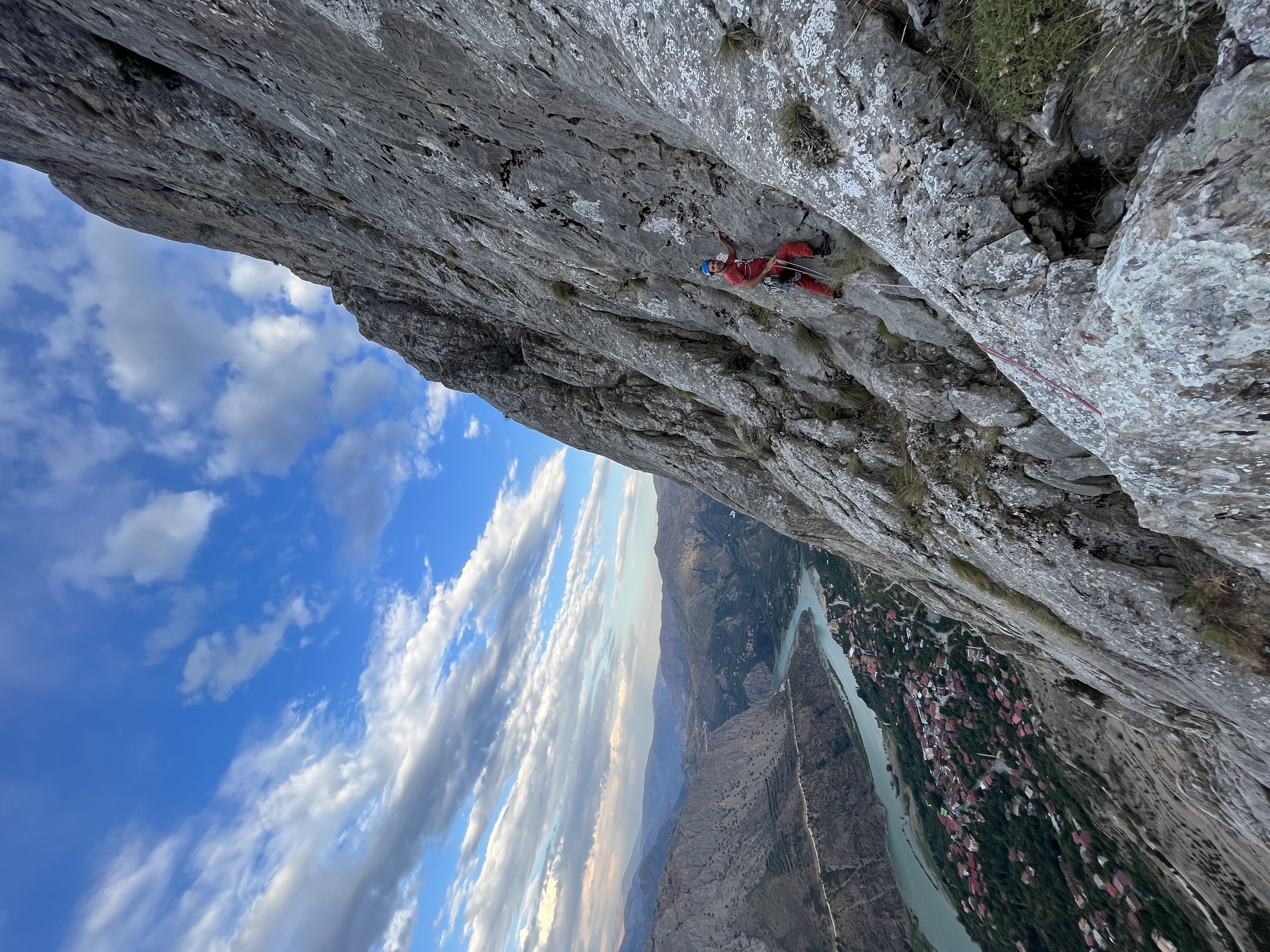 Rota üzerinden Kemaliye manzarası