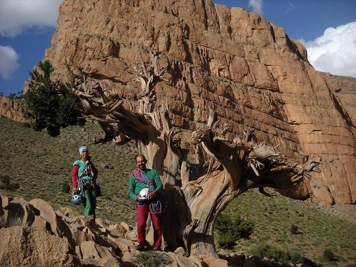Recep ve Zeynep Canyon Apache önünde