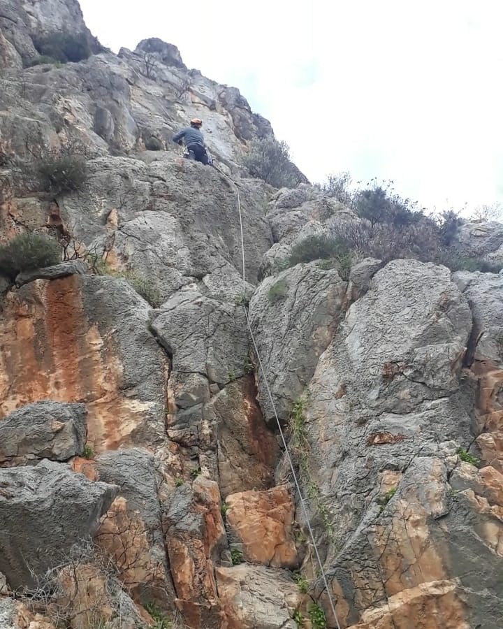 Yıl Sonu Rotası ilk metreler.