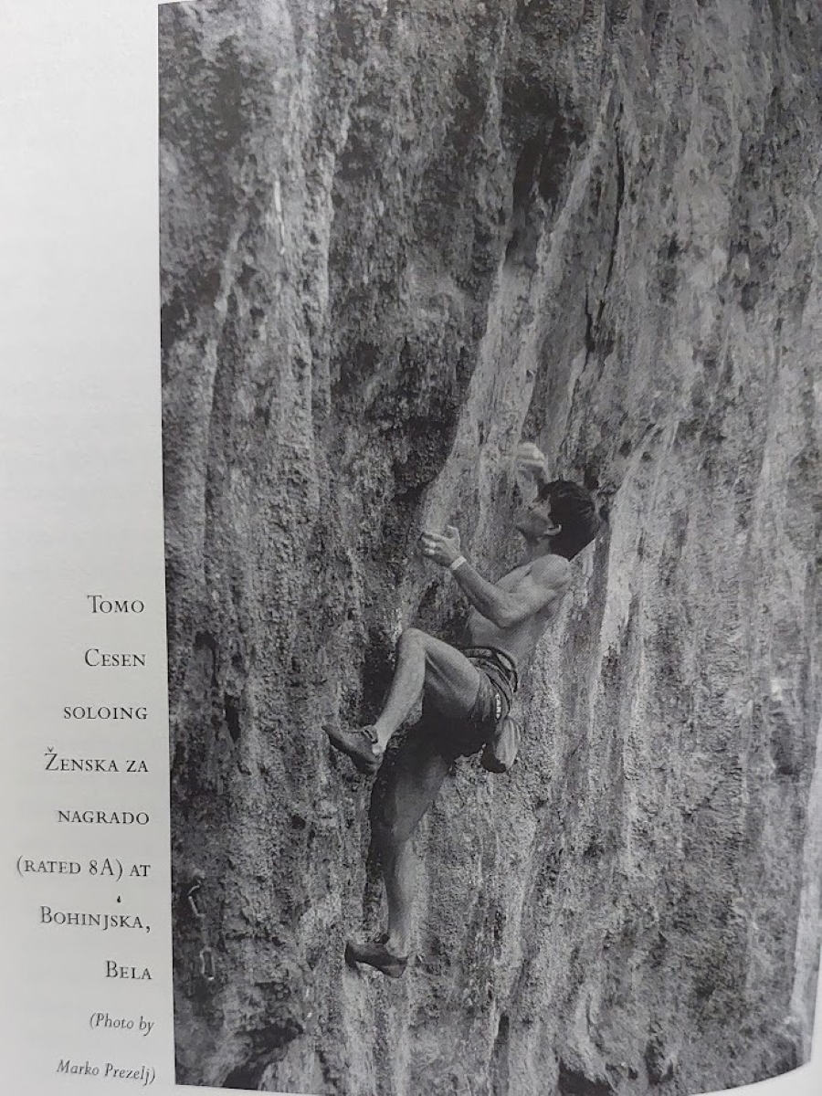 Česen Ženska Za Nagrado (8a)' yu serbest solo tırmanırken