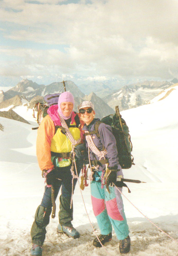 David Smeaton ve kız arkadaşı Sarah. Avusturya Alpleri’nde tırmanıyorlar. Sene 2002.