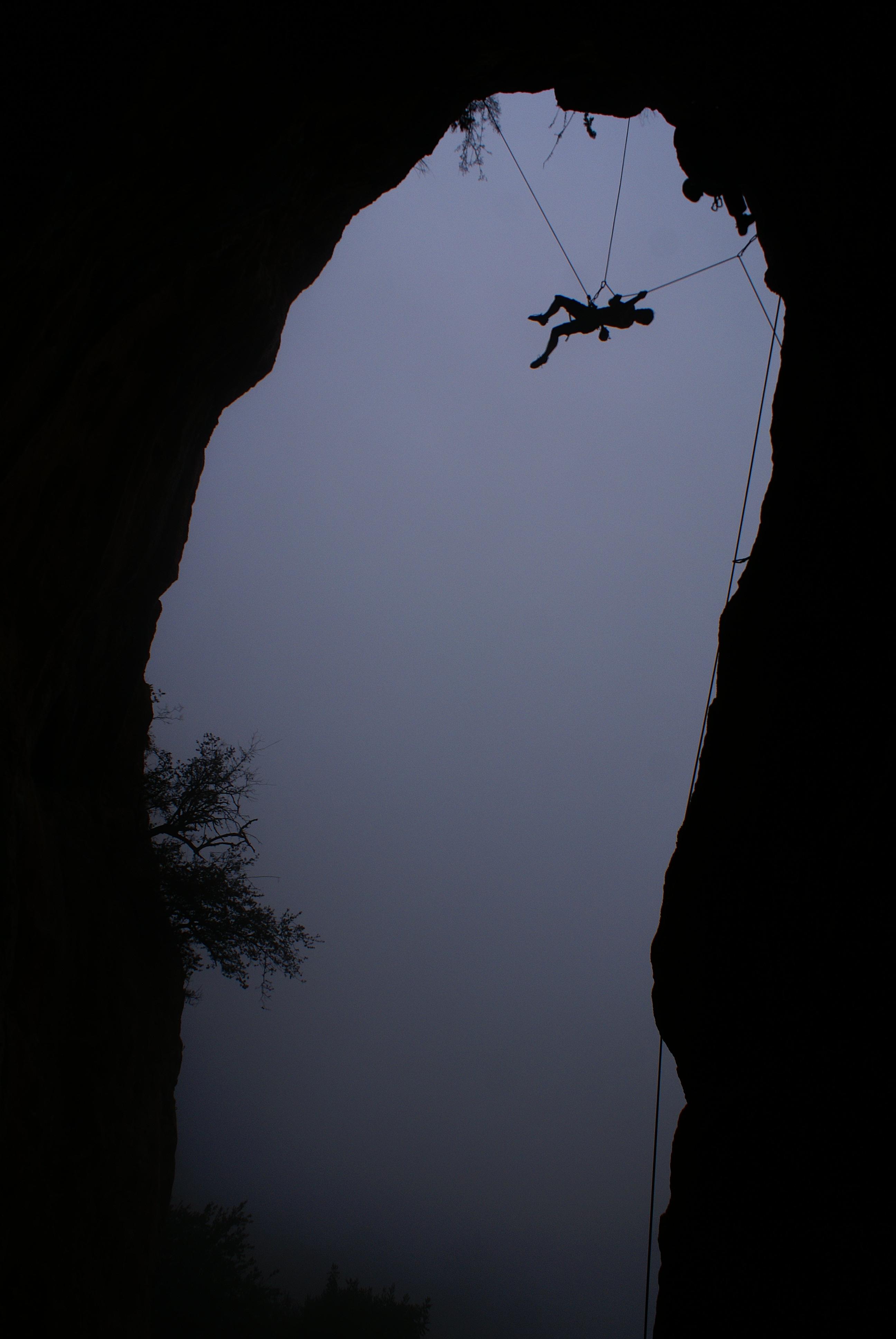 Geyikbayırı/ mağara sektörü tırmanıcı: yabancı