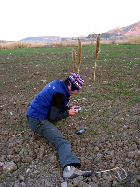 Derya Ceyhan 37N 36E noktasında GPS’i görüntülüyor.